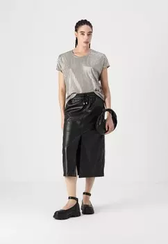 Юбка-карандаш VIMATHILDE SKIRT VILA, черный