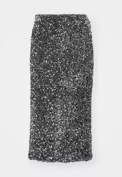 Юбка-карандаш VMBELLA MIDI SKIRT Vero Moda, серый