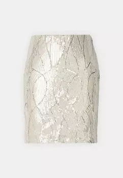 Юбка-карандаш Vmellen Mini Skirt Vero Moda, берёза