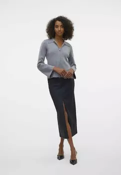 Юбка-карандаш VMLEAH MITTLERE TAILLE Vero Moda, черный