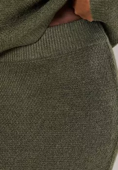 Юбка-карандаш WAFFLE Apricot, зеленый