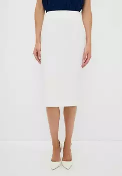 Юбка-карандаш WITH BACK ZIPPER adL, бежевый