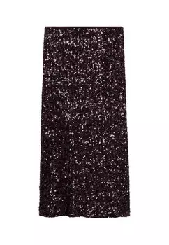 Юбка-карандаш XJAVI Mango, бордовый