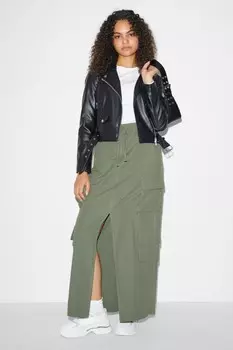 Юбка-Карго Clockhouse, зеленый