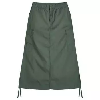 Юбка карго миди Carhartt Wip, зеленый