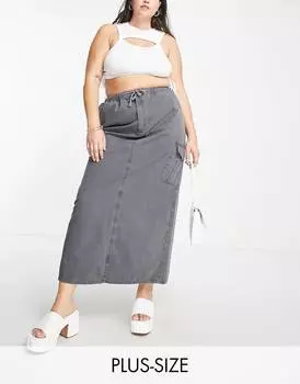 Юбка-карго Plus в стиле Reclaimed Vintage