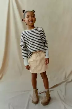 Юбка-Карго с карманами в парашютном стиле (3–16 лет) Next, серый