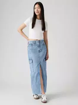 Юбка карго с колоннами до щиколотки Levi's, цвет Maximize the Moment - Medium Wash