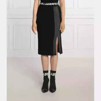 Юбка Karl Lagerfeld, черный
