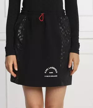 Юбка Karl Lagerfeld, черный