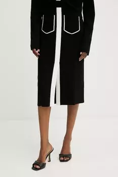 Юбка Karl Lagerfeld, черный
