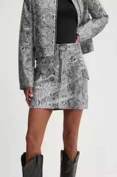 Юбка Karl Lagerfeld Jeans, серый