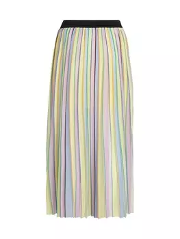 Юбка Karl Lagerfeld PLEATED, разноцветный