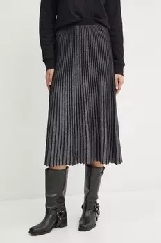 Юбка Karl Lagerfeld, серебряный