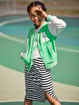 Юбка KIDS ONLY, белый/черный