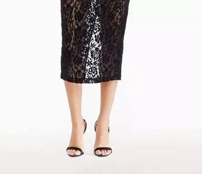 Юбка Kismet черного цвета Amanda Uprichard