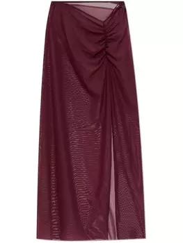 Юбка «Клаудия» с лифом Bond-eye, красный