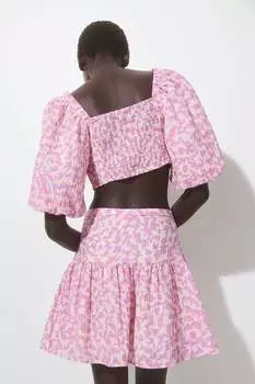 Юбка-клеш H&M, бежевый