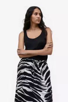 Юбка-клеш H&M, черный