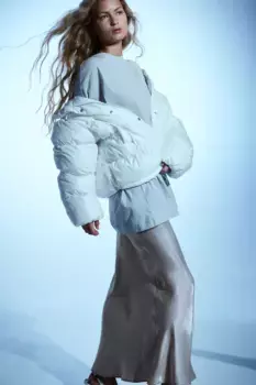 Юбка-клеш H&M, серый