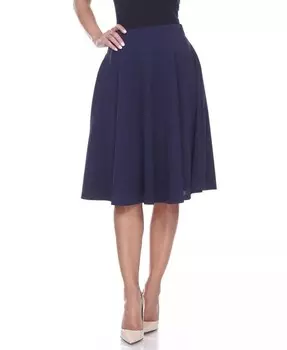Юбка-клеш Saya White Mark, синий