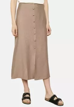 Юбка-колокол BUTTONED LolaLiza, бежевый