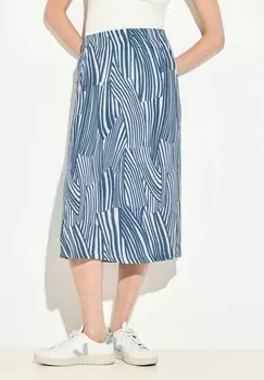 Юбка-колокол Cecil, светло-голубой