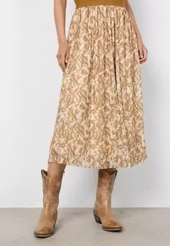 Юбка колокольчатые Soyaconcept ALDA 41, золотисто-желтый комбинированный