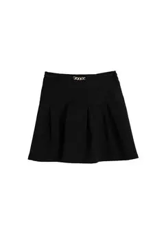 Юбка-колокольчик Basic Chain Belted Koton, черный