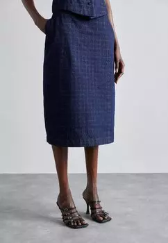 Юбка-колокольчик Bastia Fte Impriale, цвет blue/black