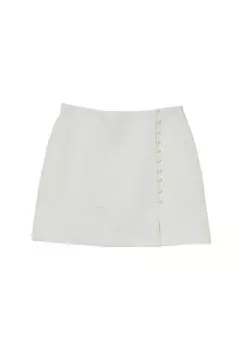 Юбка-колокольчик Bottoni Calliope, белый