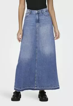 Юбка-колокольчик Langer ONLY, цвет medium blue denim