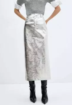 Юбка-колокольчик Mango, платка