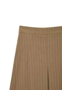 Юбка-колокольчик Midi Gessata Con Spacco Calliope, пестрый бежевый