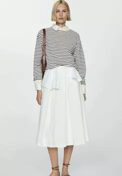 Юбка-колокольчик Pop-H Mango, белая