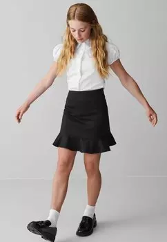 Юбка-колокольчик School Peplum Clarks, черный