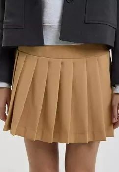 Юбка-колокольчик Solid Color Skater Calliope, бежевый