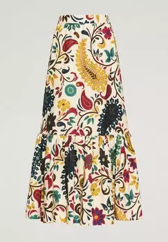 Юбка-колокольчик Tassello Luisa Spagnoli, бежевый