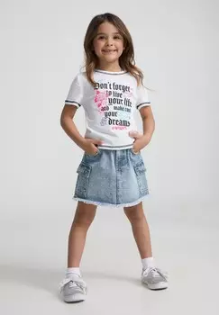 Юбка-колокольчик Terranova, цвет Blu Denim Medio