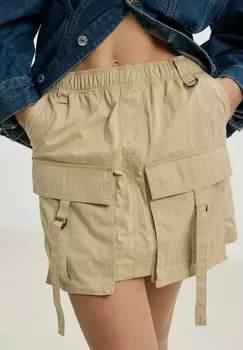 Юбка-колокол CON TASCHE APPLICATE Calliope, бежевый