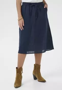Юбка-колокол Cream, темно-синий