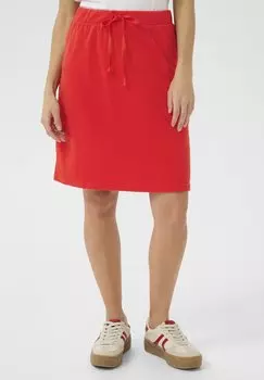 Юбка-колокол FRIA Cream, красный