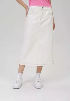 Юбка-колокол Gonna di jeans Even&Odd, цвет Washed White