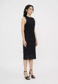 Юбка-колокол Gonna Tessuto N°21, черный