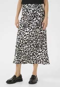 Юбка-колокол JUNE Kaffe, серый