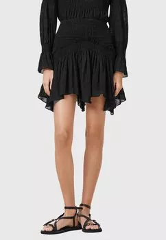 Юбка-колокол PAMELA AllSaints, черный