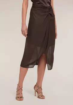 Юбка-колокол PAREO Motivi, коричневый