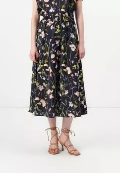 Юбка-колокол TROYA LIFE WIDE MIDI SKIRT JDY, темно-синий