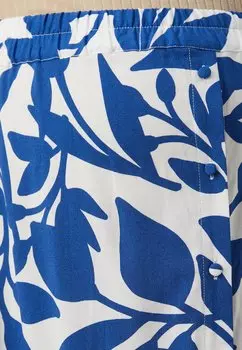 Юбка-колокол Vmmeasy Skirt New Vero Moda, белоснежка/алиса мазарин синяя