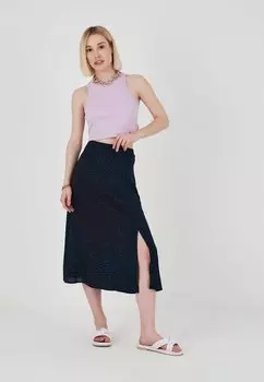 Юбка-колокол YELLOW PATTERNED Herita, синий